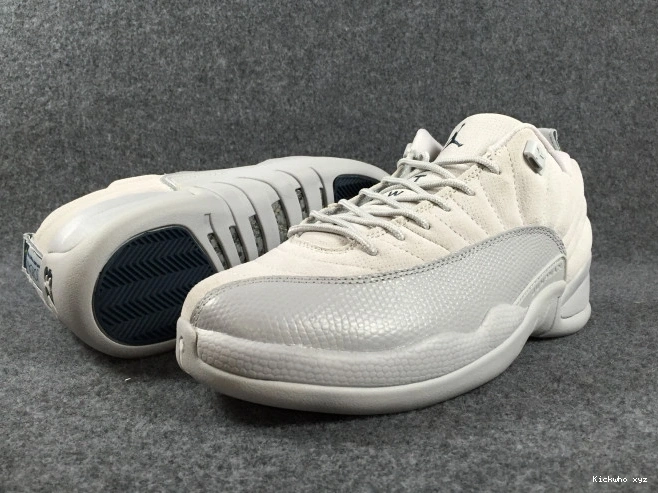 308317-002 Air Grey Suede Low Jordan 12 0728